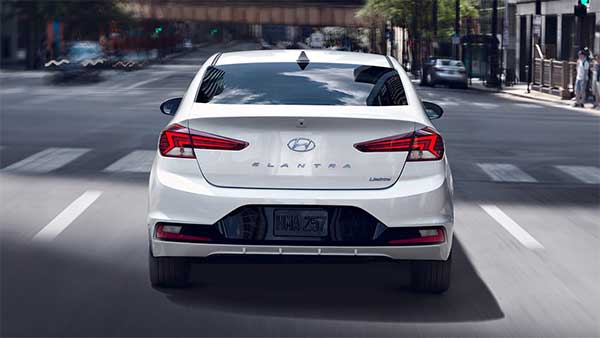 Elantra 2019 rear