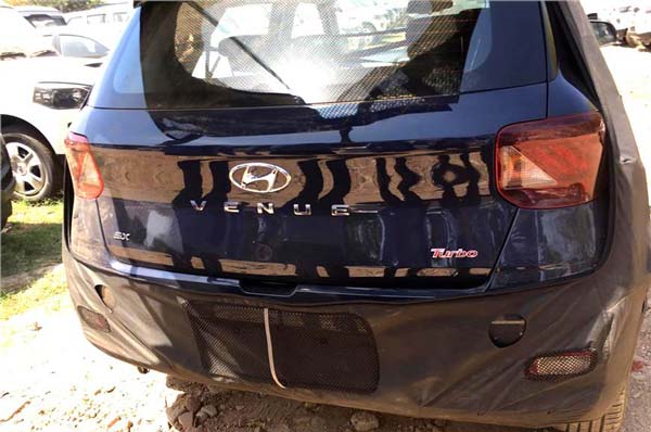 Hyundai Venue Revealed In Leaked Images 