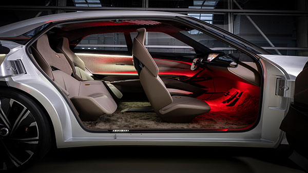 infiniti qs inspiration concept interior