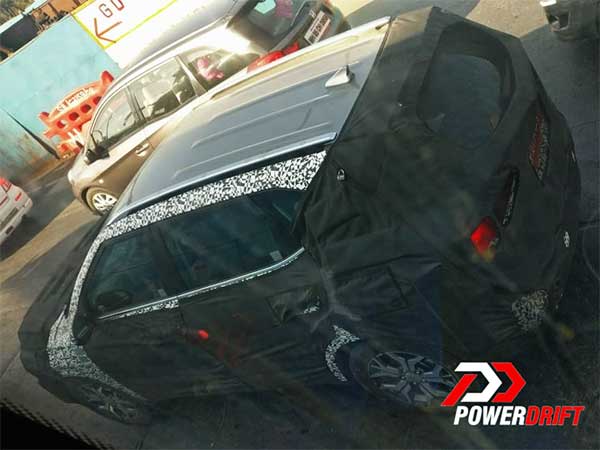 New Kia SP SUV Spy Pics