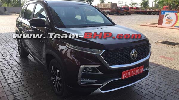 MG Hector Spy Pics MG Hector Spy Pics