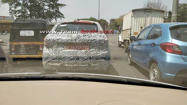 Tata Tigor Facelift Spotted Testing