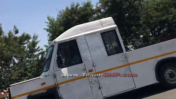 Weird-Looking Force Motors Vehicle Spotted