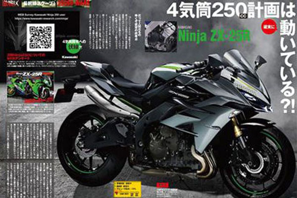 Kawasaki Ninja ZX-25R Four-Cylinder 250cc Bike