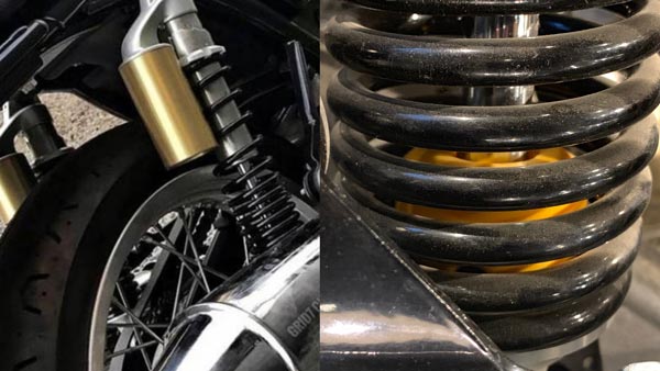 Royal Enfield Upgrading 650 Twins Rear Suspension