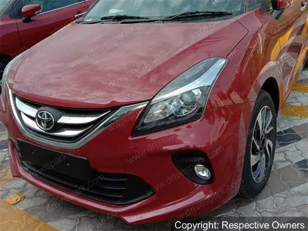 Toyota Glanza Spotted At Toyota Dealership