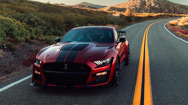 2020 Shelby Mustang GT500 Performance Figures Revealed