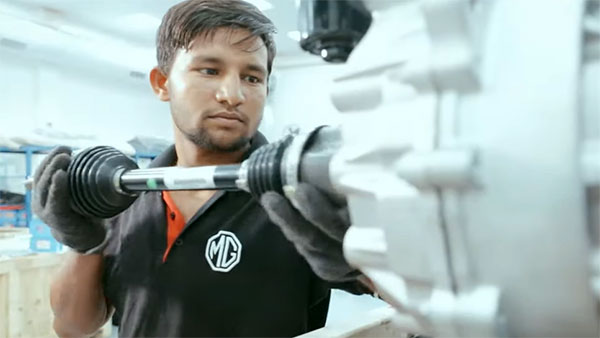 MG eZS Production Begins In India