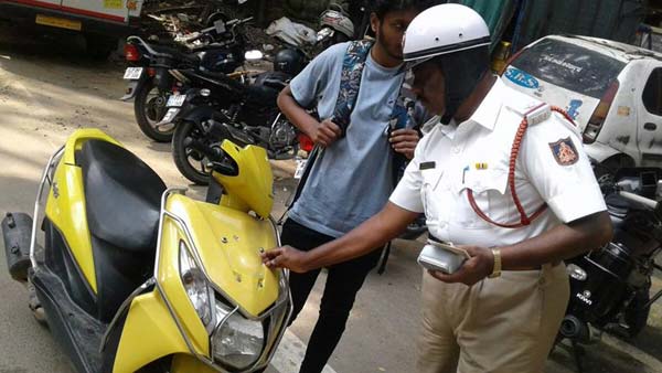 Police Crackdown On Vehicles With Stickers