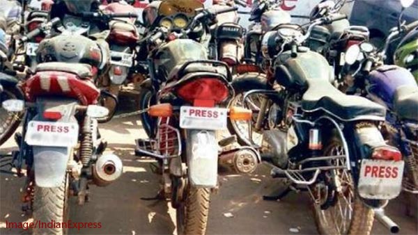 Police Crackdown On Vehicles With Stickers