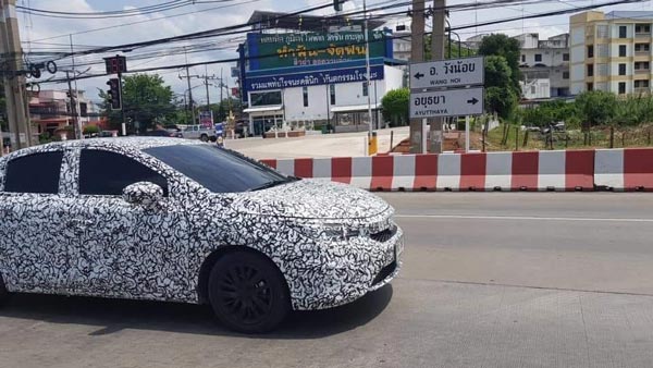 Next-Gen 2020 Honda City Spotted Testing
