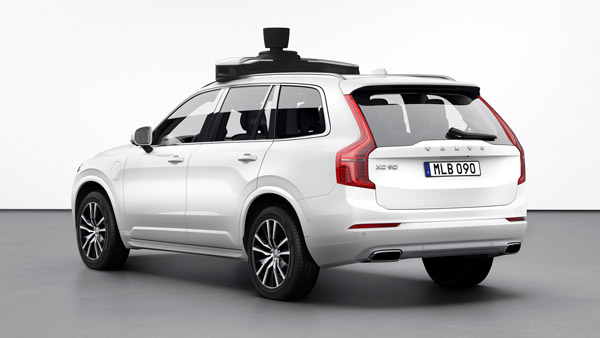 Volvo Cars And Uber Reveal Self Driving Car