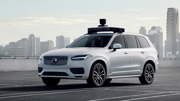 Volvo Cars And Uber Reveal Self Driving Car