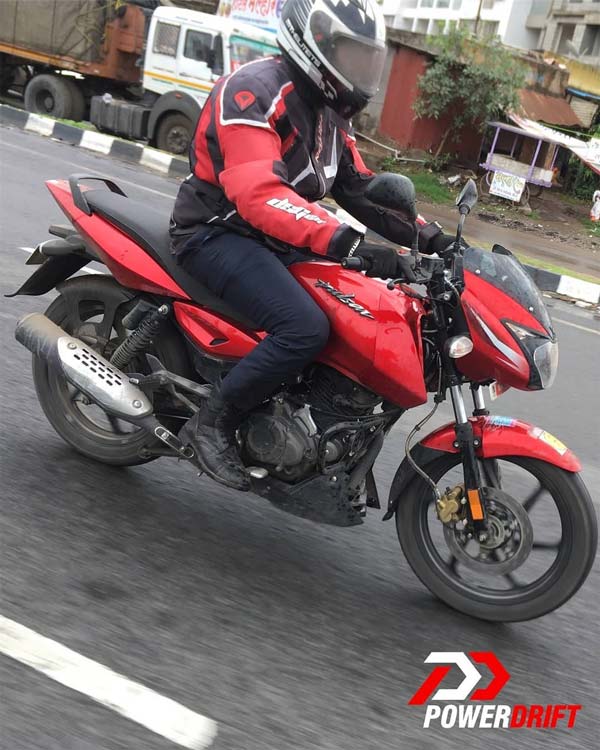 BS6-Compliant Bajaj Pulsar 150 Spied