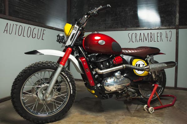 Jawa 42 Modified To Scrambler 42; Autologue Design Custom Job Costs Rs 1.5 Lakh Jawa 42 Modified To Scrambler 42; Autologue Design Custom Job Costs Rs 1.5 Lakh