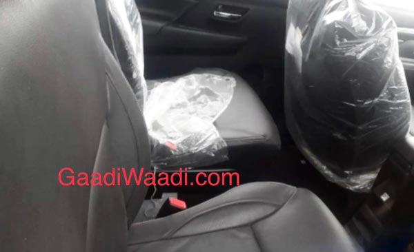 New Maruti XL6 Interior Spy Pics: New 6-Seater Premium MPV Based On The Ertiga