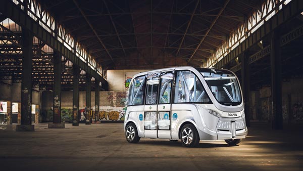 Self-Driving Bus Crashes Into Woman