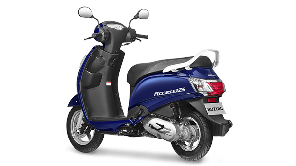 Suzuki Access 125 Special Edition in Matte Red Spotted