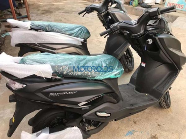 Suzuki Burgman Street 125 Will Now Get A New Matte Black Paint Scheme