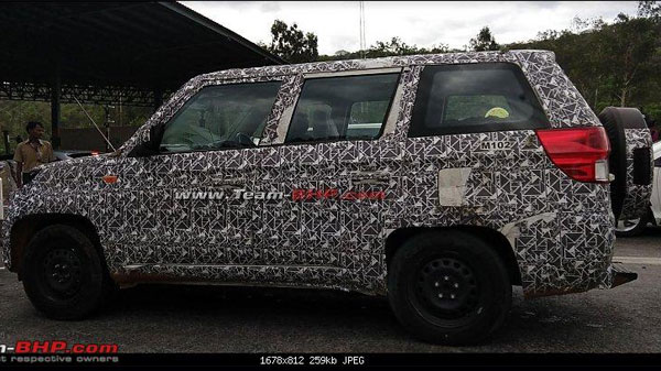 Mahindra TUV300 Plus BS6 Spy Pics: New BS-VI Compliant TUV300 Plus Spotted Testing Ahead Of Launch