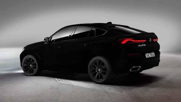BMW X6 Vantablack Unveil At Frankfurt Motor Show In September: A One-Off Build By BMW And Surrey NanoSystems