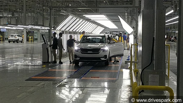 Kia Seltos Production Begins: Rolls Out First Customer SUV From Anantapur Plant