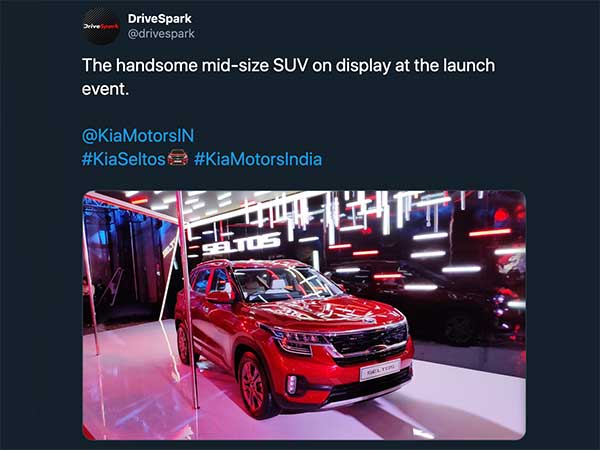 Kia Seltos Twitter Hashtag On Launch Day Is A Hashflag, Not A Hashtag