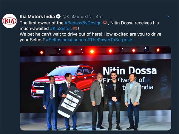 Kia Seltos Twitter Hashtag On Launch Day Is A Hashflag, Not A Hashtag