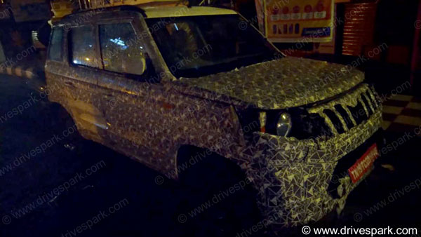 New Mahindra TUV300 BS6 Spied Testing: Exclusive Spy Pics Of Upcoming BS-VI Compliant TUV300
