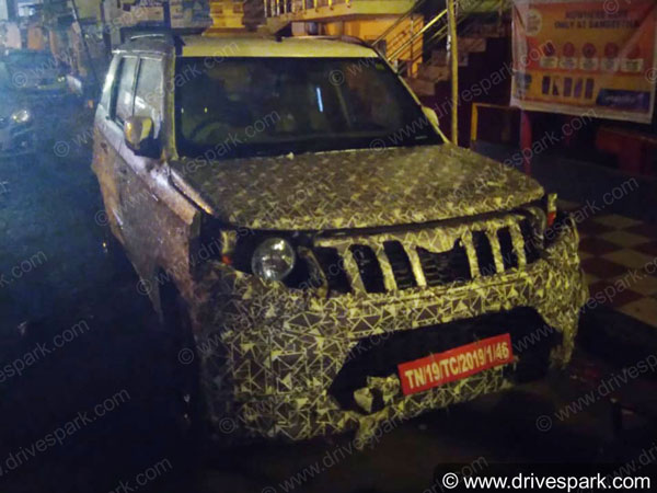 New Mahindra TUV300 BS6 Spied Testing: Exclusive Spy Pics Of Upcoming BS-VI Compliant TUV300