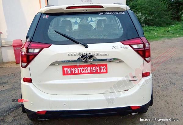 Mahindra XUV500 Top-Spec BS6 Variant Spied Testing