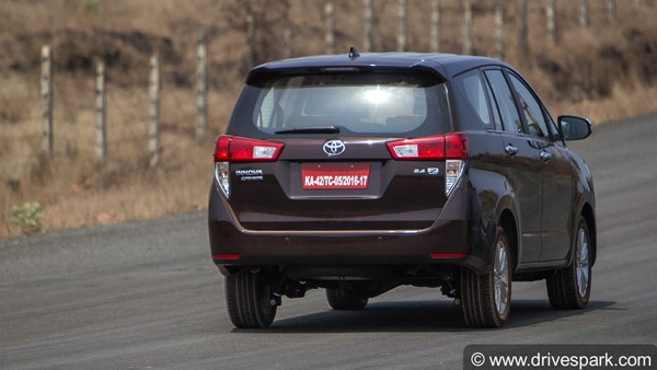 Toyota Innova Crysta & Fortuner Prices To Increase Soon; BS6 Upgrade In The Coming Months