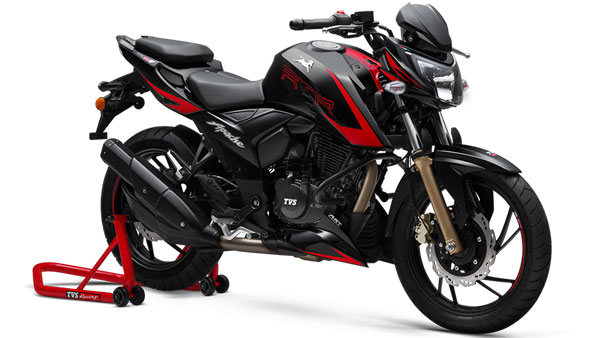 TVS Apache RTR 200 4V Facelift Leaked Images Reveal LED Headlamp