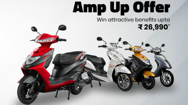 Ampere Electric Scooter Discounts & Benefits: Festive Season Offers Up To Rs 26,990 On Entire Range