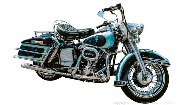 Elvis Presley’s 1976 Harley-Davidson Auctioned; Becomes Third Most-Expensive Motorcycle