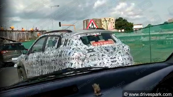 Spy Video: Renault Kwid Facelift Spotted Testing Ahead Of Launch On 1st October