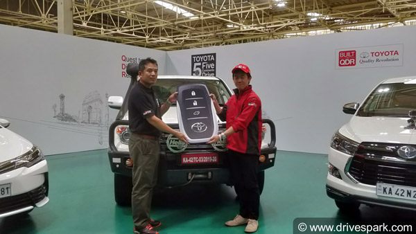 Toyota Five Continents Drive 2019: India To Vietnam Expedition Flagged Off In Bangalore