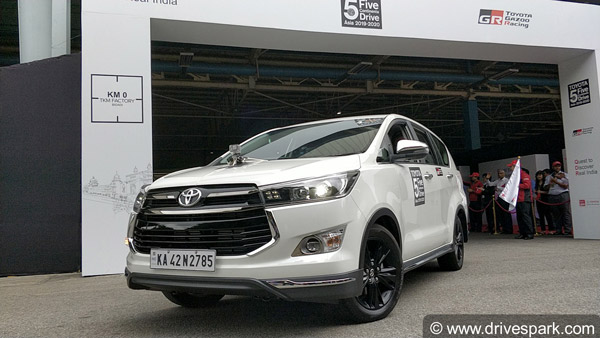 Toyota Five Continents Drive 2019: India To Vietnam Expedition Flagged Off In Bangalore