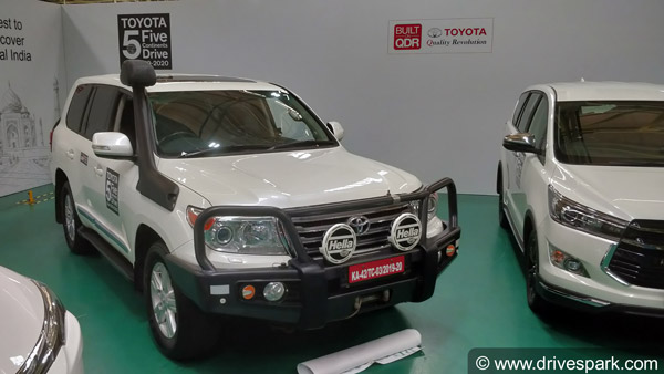 Toyota Five Continents Drive 2019: India To Vietnam Expedition Flagged Off In Bangalore