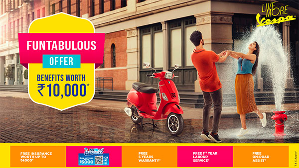 Vespa & Aprilia Scooters Price Hike Up To Rs 2,700: Also Offers Festive Benefits & Other Discounts
