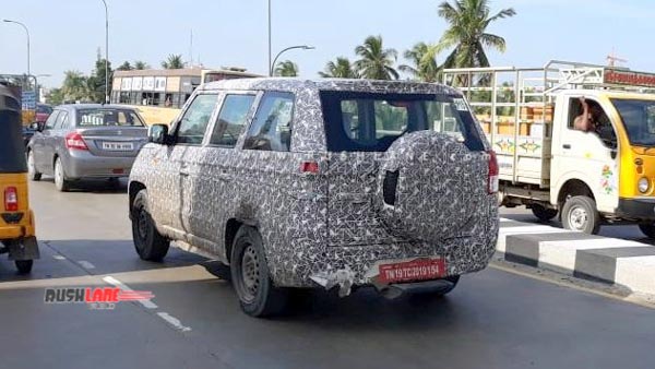 Spy Pics: Mahindra TUV300 Plus (2020) Spied Testing In India Ahead Of Its Launch Next Year