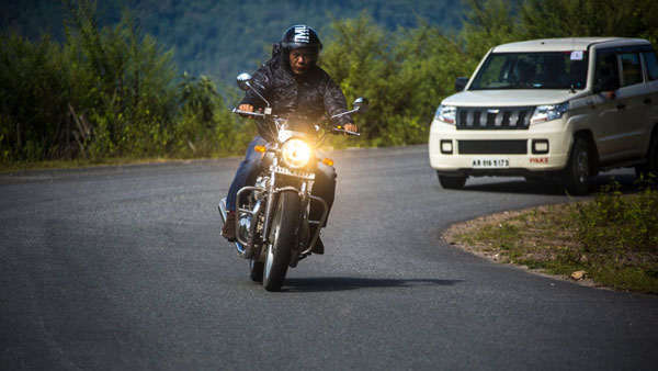 Arunachal Pradesh CM Rides Royal Enfield Interceptor 650 In Video: Promotes Tourism In State