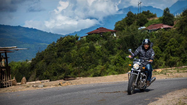 Arunachal Pradesh CM Rides Royal Enfield Interceptor 650 In Video: Promotes Tourism In State