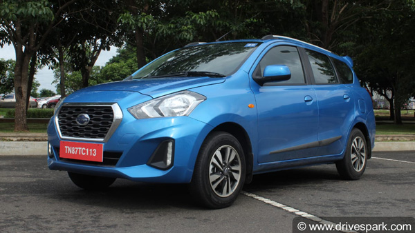 Datsun GO & GO+ CVT Launched In India At Rs 5.94 Lakh: Specs, Features & Other Details