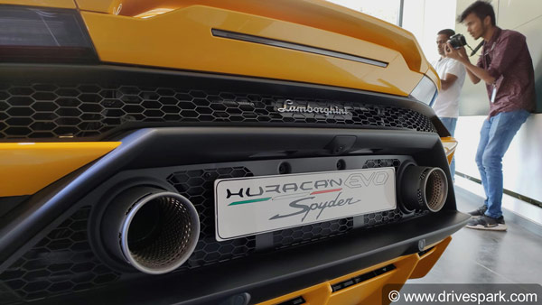 Lamborghini Huracan Evo Spyder Launched In India At Rs 4.1 Crore: Specs, Features & Other Details