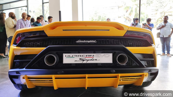 Lamborghini Huracan Evo Spyder Launched In India At Rs 4.1 Crore: Specs, Features & Other Details