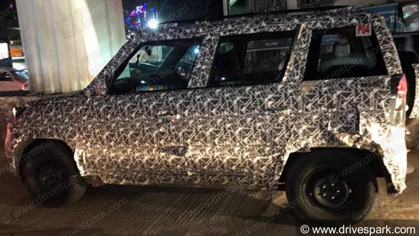 Spy Pics: Mahindra TUV300 BS-VI Spied Testing In India Ahead Of Its Launch Next Year