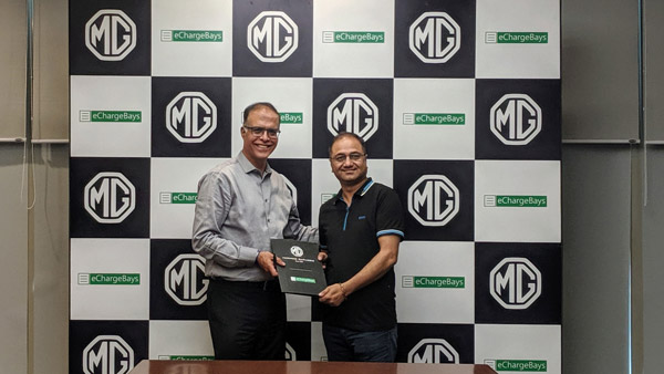 MG Motor Provide Home Charging Infrastructure With eChargeBays Startup