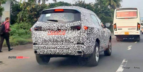 Spy Pics: Tata Harrier (Buzzard) Automatic Spotted Testing Ahead Of Launch Early Next Year