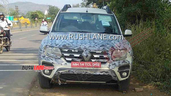 Spy Pics: Renault Duster BS-VI Spotted Testing On Pune Mumbai Highway
